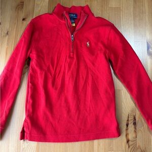 Boys' Polo Ralph‎ Lauren Quarter Zip Pullover Sweatshirt Size 6